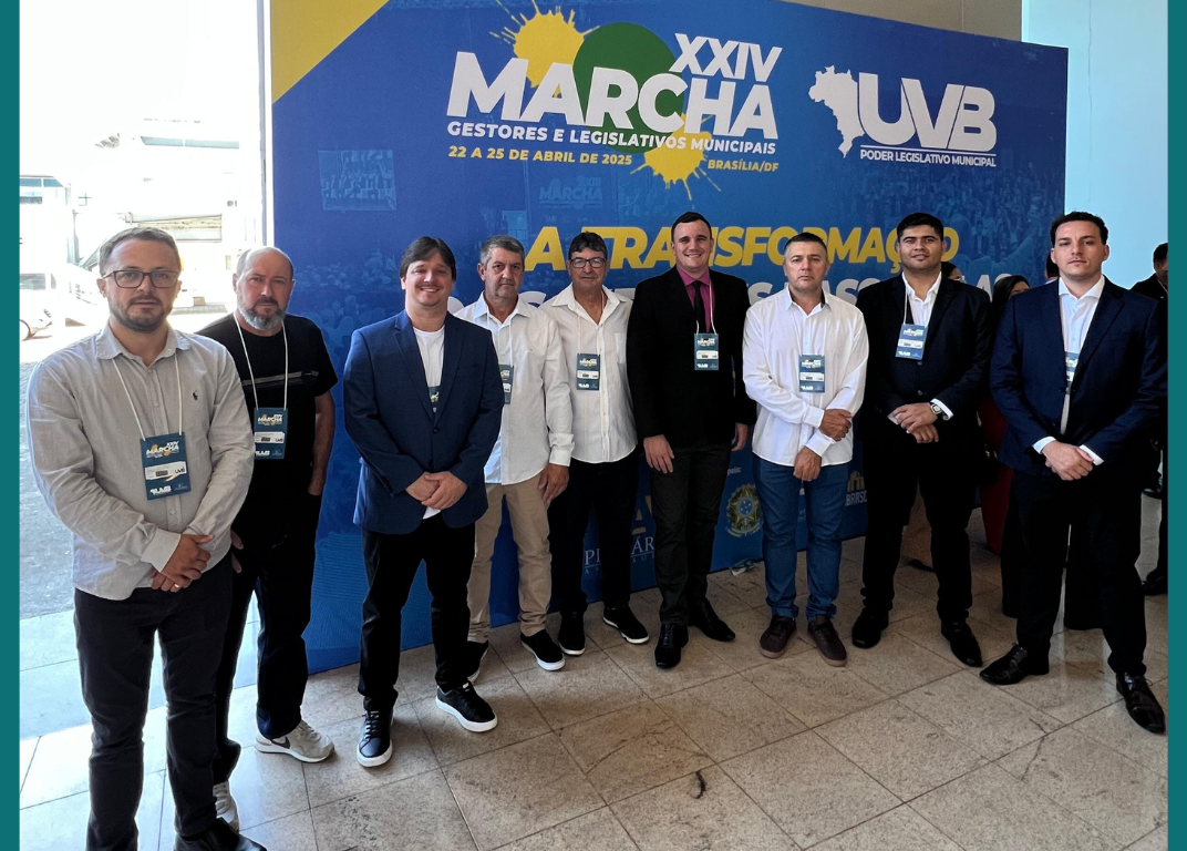 Vereadores de Alfredo Chaves participam da XXIV Marcha dos Gestores e Legislativos